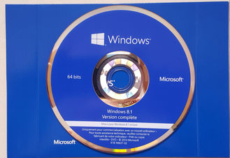 Język francuski Microsoft Windows Softwares 8.1 Pro OEM pełny pakiet 64/32 Bit