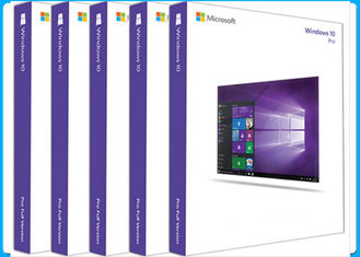 Angielski / francuski / koreański 32/64-bitowy Microsoft Windows 10 Professional z kluczowym gwarancją na całe życie USB Oem