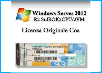 Microsoft Windows Server Standardowy 2012 R2 x 64-bitowy OEM 2 CPU 2 VM / 5 CALS sever2012 datacenter