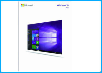 Pakiet detaliczny pakietu Microsoft Windows 10 Professional 64Bit Software + klucz OEM (COA)