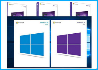 Skrzynka detaliczna Microsoft Windows 10 Pro Oprogramowanie 32 Bit X 64 Bit z oryginalnym kluczem OEM