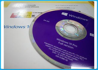 Okna wielojęzyczne10 profesjonalny 64-bitowy dysk DVD win10 Pro wersja oprogramowania 1607 FQC-08922 Aktywowany online