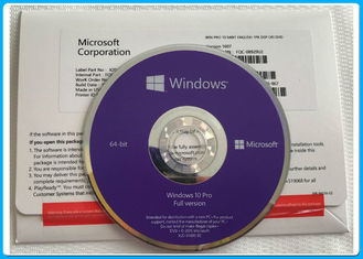Pełne wersje Microsoft Windows 10 Pro Software Geniune Win 10 Pro 32-bitowe 64-bitowe DVD Pakiet OEM Pakiet internetowy online