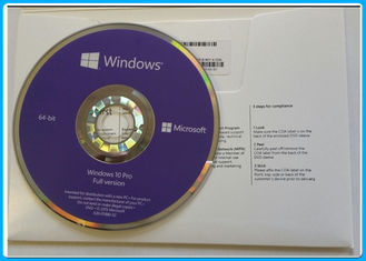 Oryginalny Microsoft Windows 10 pro 32 x 64 Bit DVD Oprogramowanie Microsoft Windows