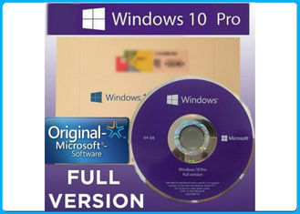 Oryginalny WŁOSKI Microsoft Windows 10 Pro Software DVD / COA Klucz licencyjny Aktywacja online 32-bitowy 64-bitowy