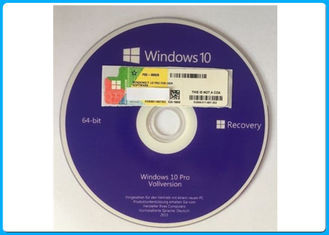 Oryginalne oprogramowanie Microsoft Windows 10 Pro OEM Box 64-bitowy klucz licencyjny DVD / COA