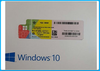 64bitowe oprogramowanie Microsoft Windows 10 Pro Oryginalny dysk DVD Windows 10 Fpp License FQC-08930