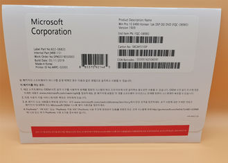 NOWY Microsoft Windows 10 Pro Professional 64/32Bit dostępny w języku angielskim/koreańskim/japońskim/tureckim/ukraińskim/niemieckim