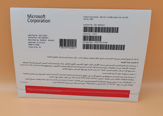 Windows 10 profesjonalna 64-bitowa licencja na klucz DVD OEM Coa oryginalna 100% język arabski FQC -08983