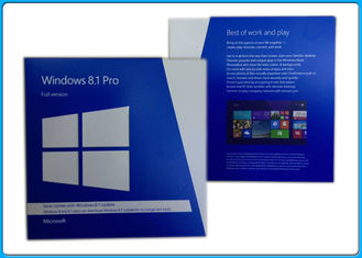 Oryginalny 32-bitowy x 64-bitowy pakiet Microsoft Windows 8.1 Pro Pack dla komputerów