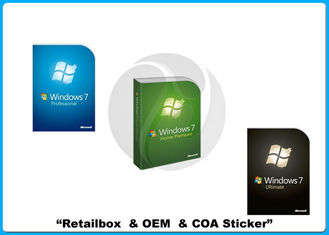 Windows 7 Pro Retail Box Microsoft Windows 7 profesjonalna skrzynka detaliczna 32 i 64-bitowa