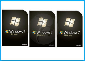 32 Bit 64 Bit Microsoft Windows 7 ostateczna pełna wersja Retail Box DVD BRAND softwares