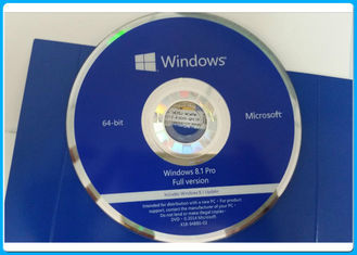 32 Bit 64 Bit Microsoft Windows 8,1 pro Pack DVD dla Windows Pakiet oprogramowania oem