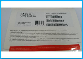 32 Bit 64 Bit Microsoft Windows 8,1 pro Pack DVD dla Windows Pakiet oprogramowania oem
