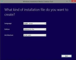 Oprogramowanie Microsoft Windows 8.1 Professional OEM DVD z kodem COA 64 Bit / 32 Bit