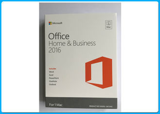 Oryginalny Microsoft Office 2016 Pro dla 1 kluczowej karty firmy Mac Sealed Retail
