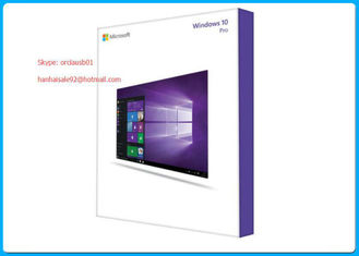 Pakiet internetowy 64-bitowy Microsoft Windows Professional 10 Pakiet USB Flash Drive 100% aktywacja Online UK / USA 1 Użytkownik