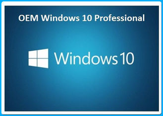 Prawdziwe oprogramowanie Microsoft Windows 10 Pro 32-bitowe 64-bitowe uruchomienie online DVD z gwarancją na całe życie