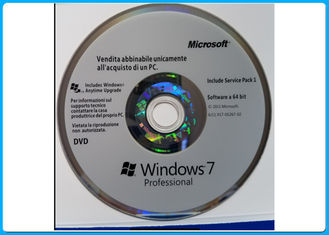 Trwały klucz OEM Windows 7 Pro / Windows 7 Professional Klucz aktywacyjny Pełna wersja detaliczna