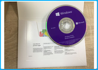 Aktywacja online Windows10 pro wersja hiszpańska Klucz licencyjny Oem + oryginalny dysk DVD