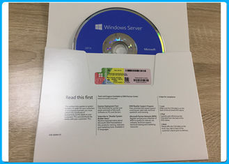 Microsoft Windows Softwares Server 2016 standardowy 64-bitowy dysk DVD z 5 licencjami dla użytkowników i 16-rdzeniowymi pakietami OEM