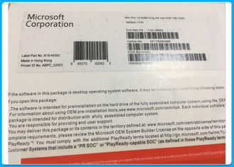 64-bitowe oprogramowanie Microsoft Windows 100% oryginalna oryginalna marka dożywotnia gwarancja