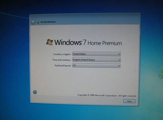 Windows 7 Home Premium 64-bitowa skrzynka sprzedaży detalicznej